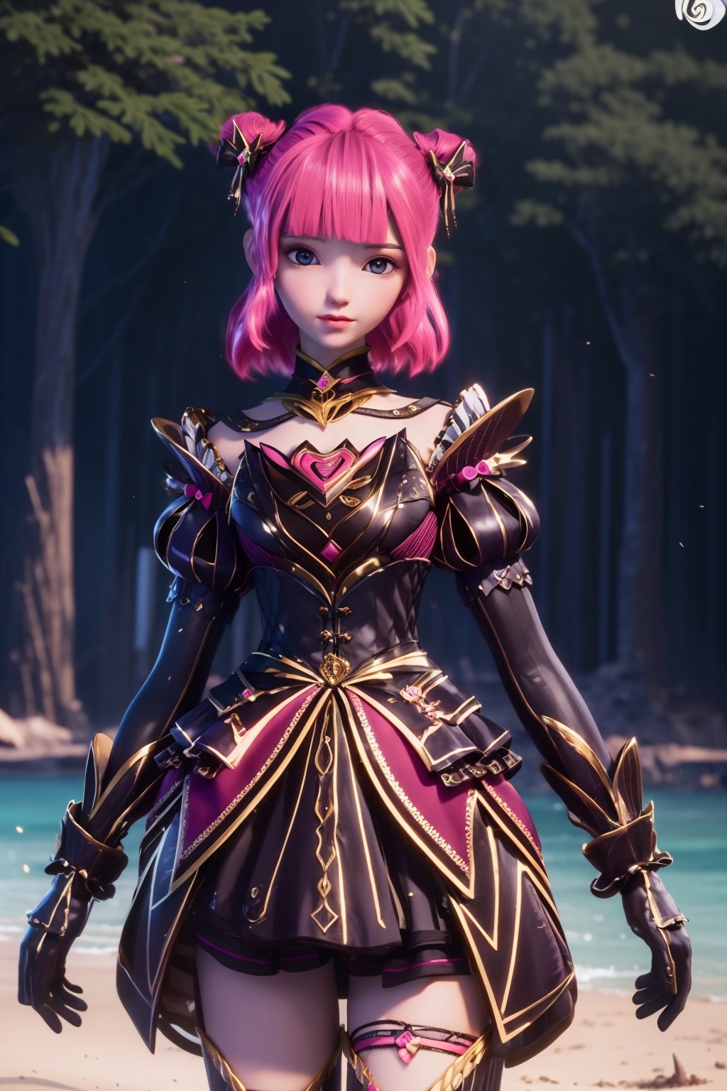 1girl,  solo,  short hair on Tensor.Art