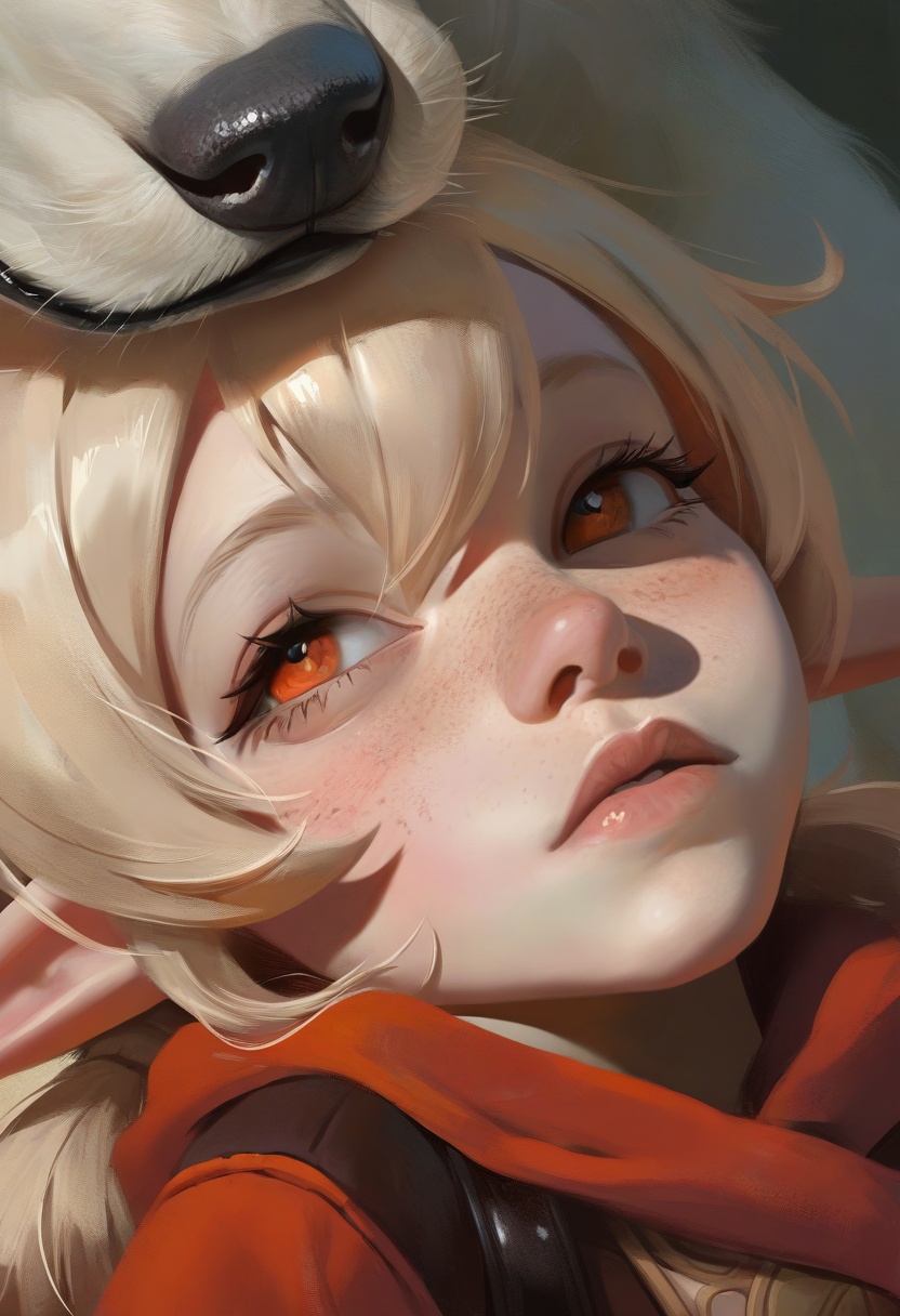animaport,  (1girl),  klee_(genshin impact) on Tensor.Art