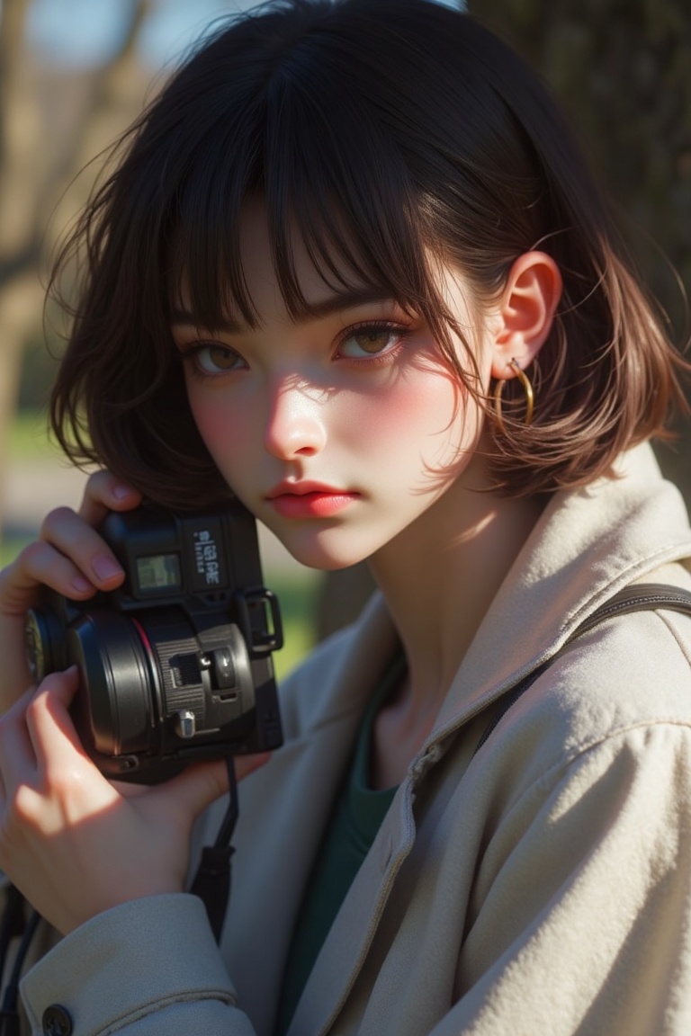 1girl,  solo,  looking at viewer on Tensor.Art