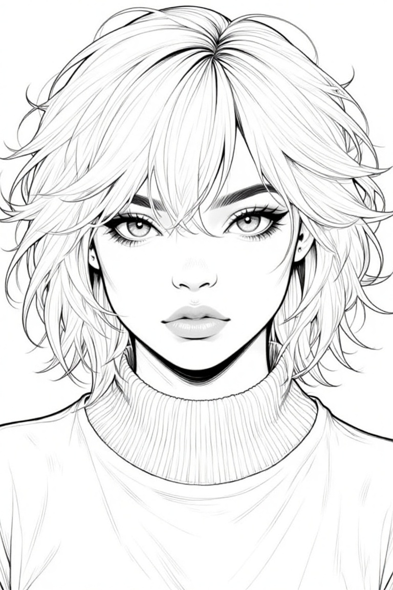 1girl,  solo,  looking at viewer on Tensor.Art