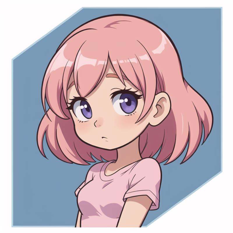 beautiful anime girl,  illustration,  cartoon on Tensor.Art