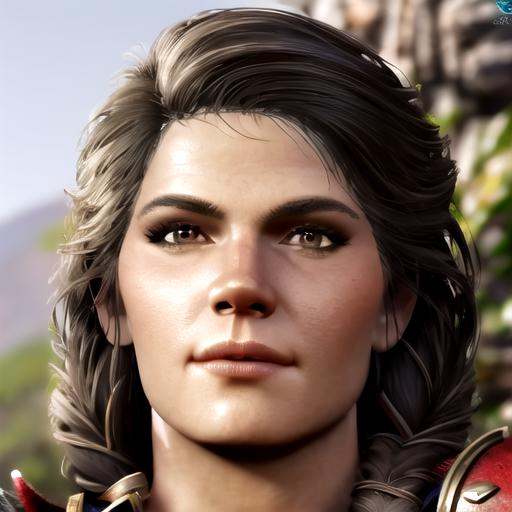 [warrior woman with athletic body],  [spartan],  kassandra from Assassin's Creed Odyssey on Tensor.Art