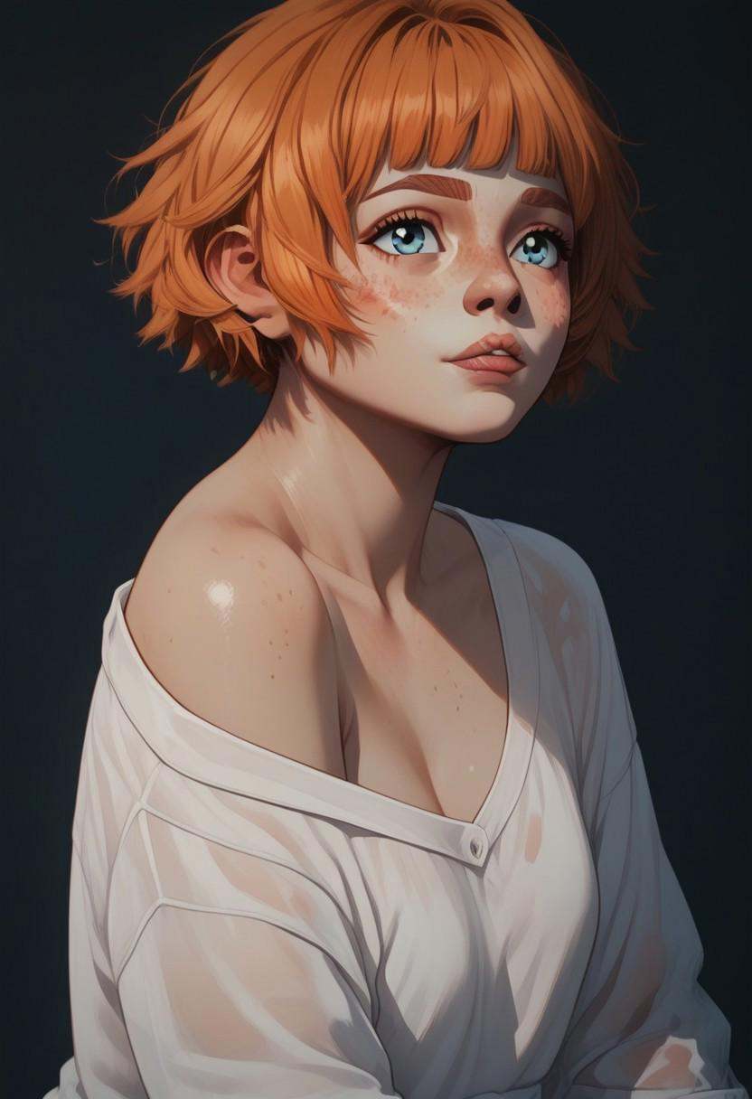 female focus,  solo focus,  solo on Tensor.Art