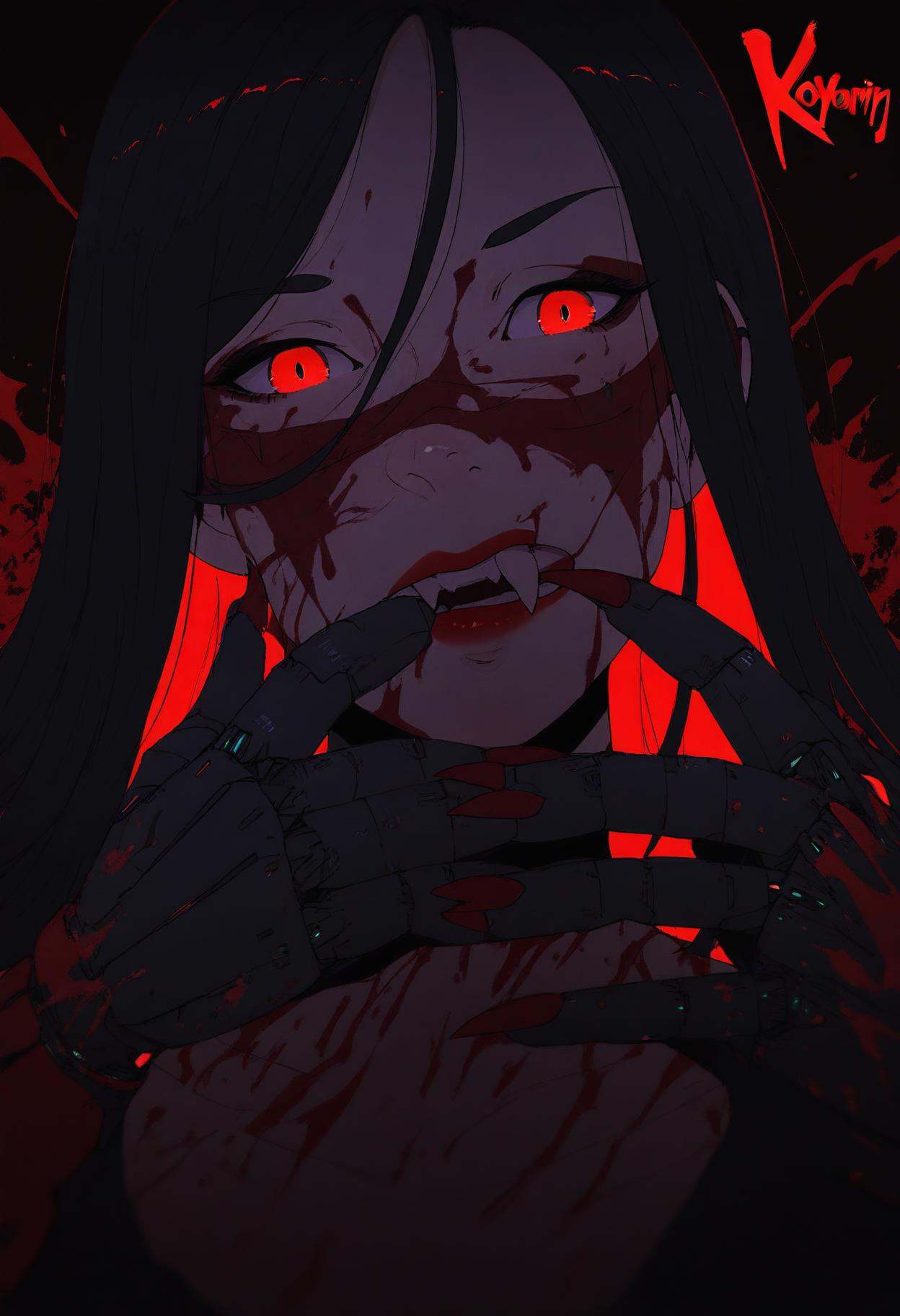 1girl,  koyorin,  black gloves on Tensor.Art