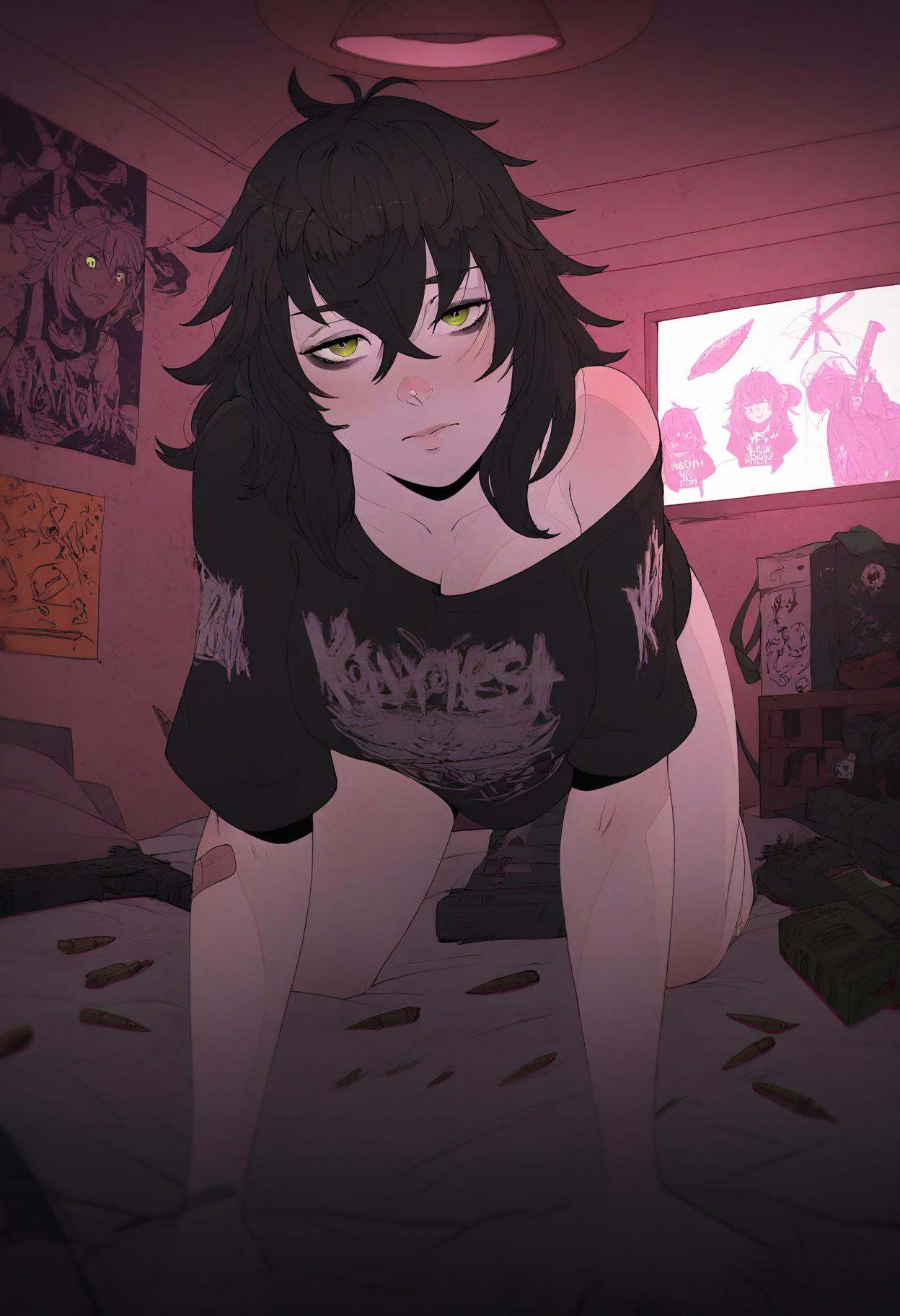 1girl,  koyorin,  all fours on Tensor.Art