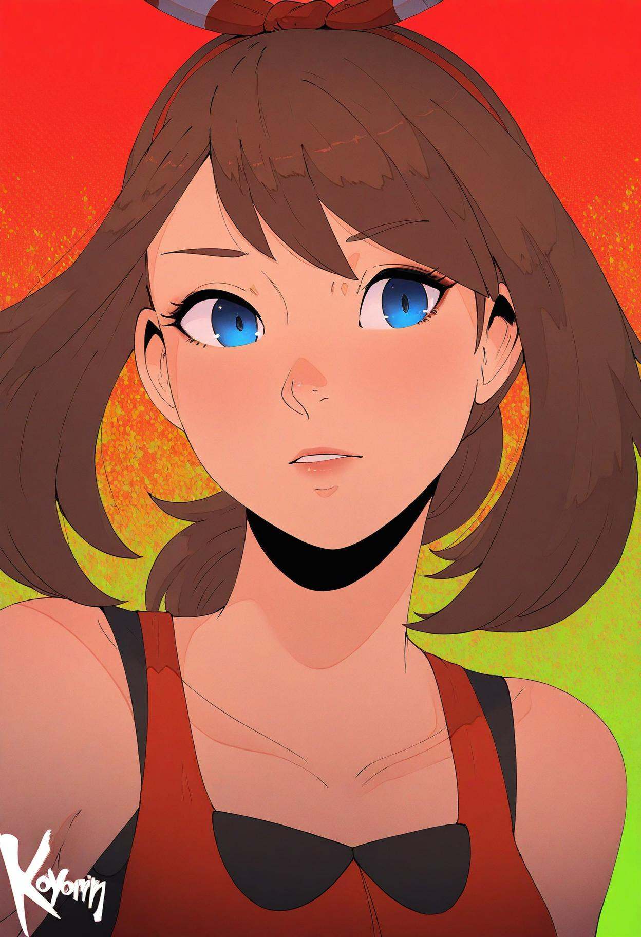 1girl,  may \(pokemon\),  nintendo on Tensor.Art
