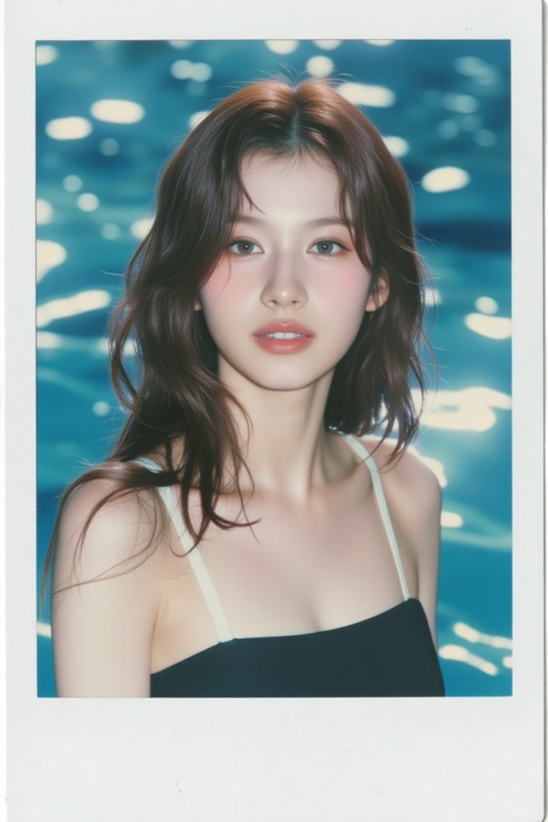 polaroid,  1girl,  looking at viewer on Tensor.Art