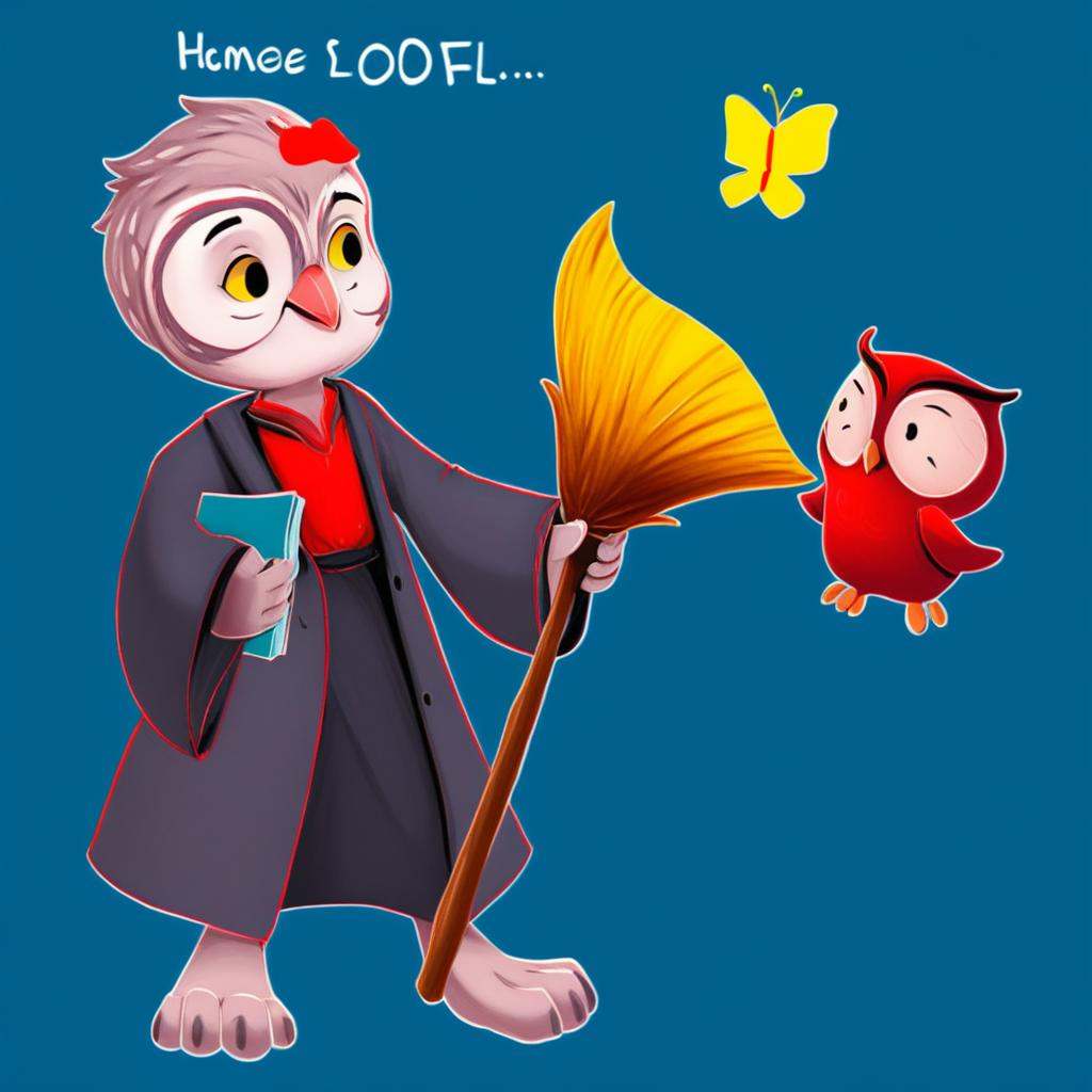 english text,  indicating a light fabric like cotton. Over this,  while the squirrel is scampering near his feet. The boy...