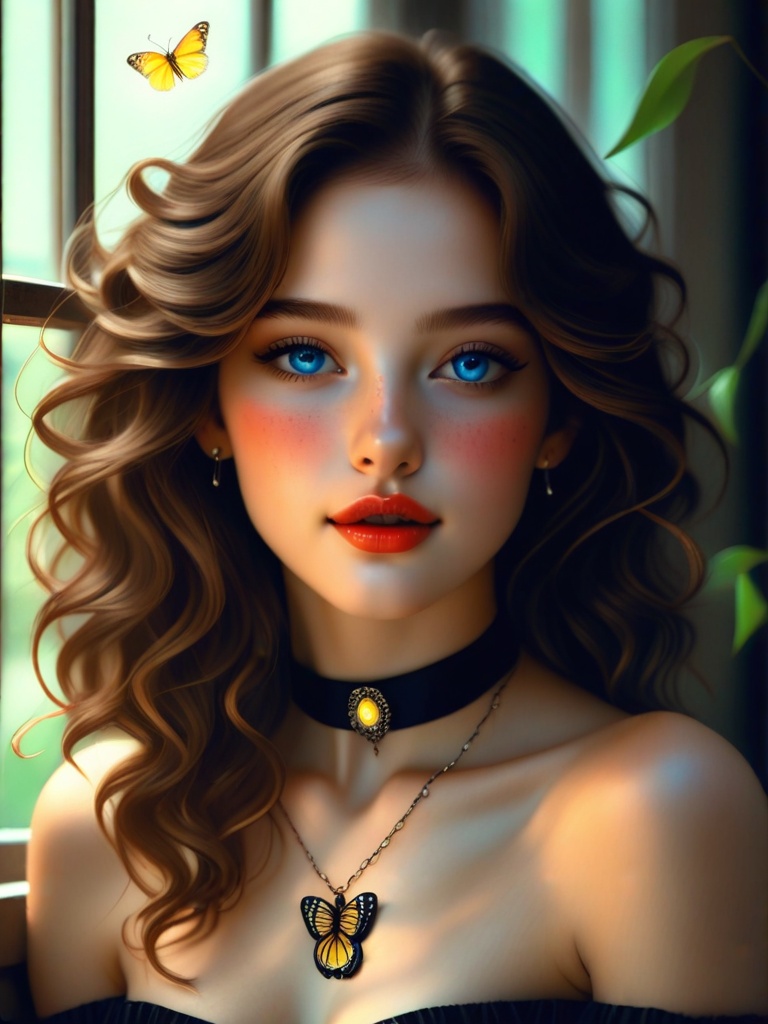 1girl,  long hair,  looking at viewer on Tensor.Art