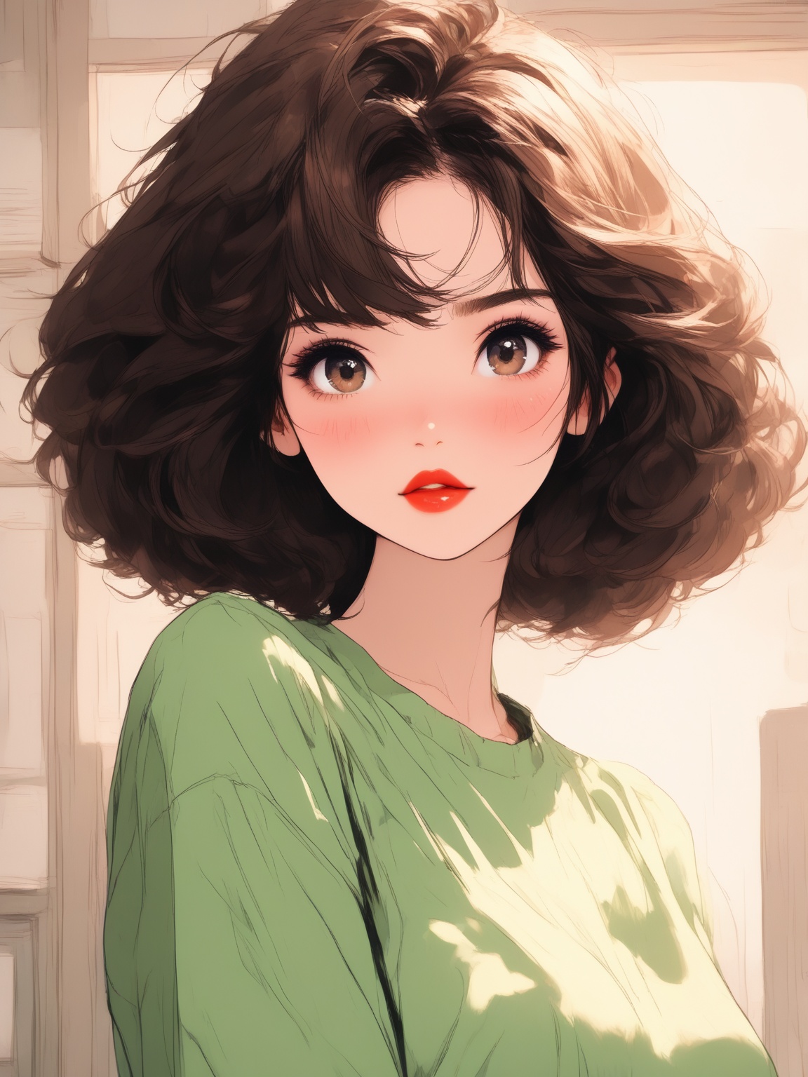 1girl,  solo,  looking at viewer on Tensor.Art