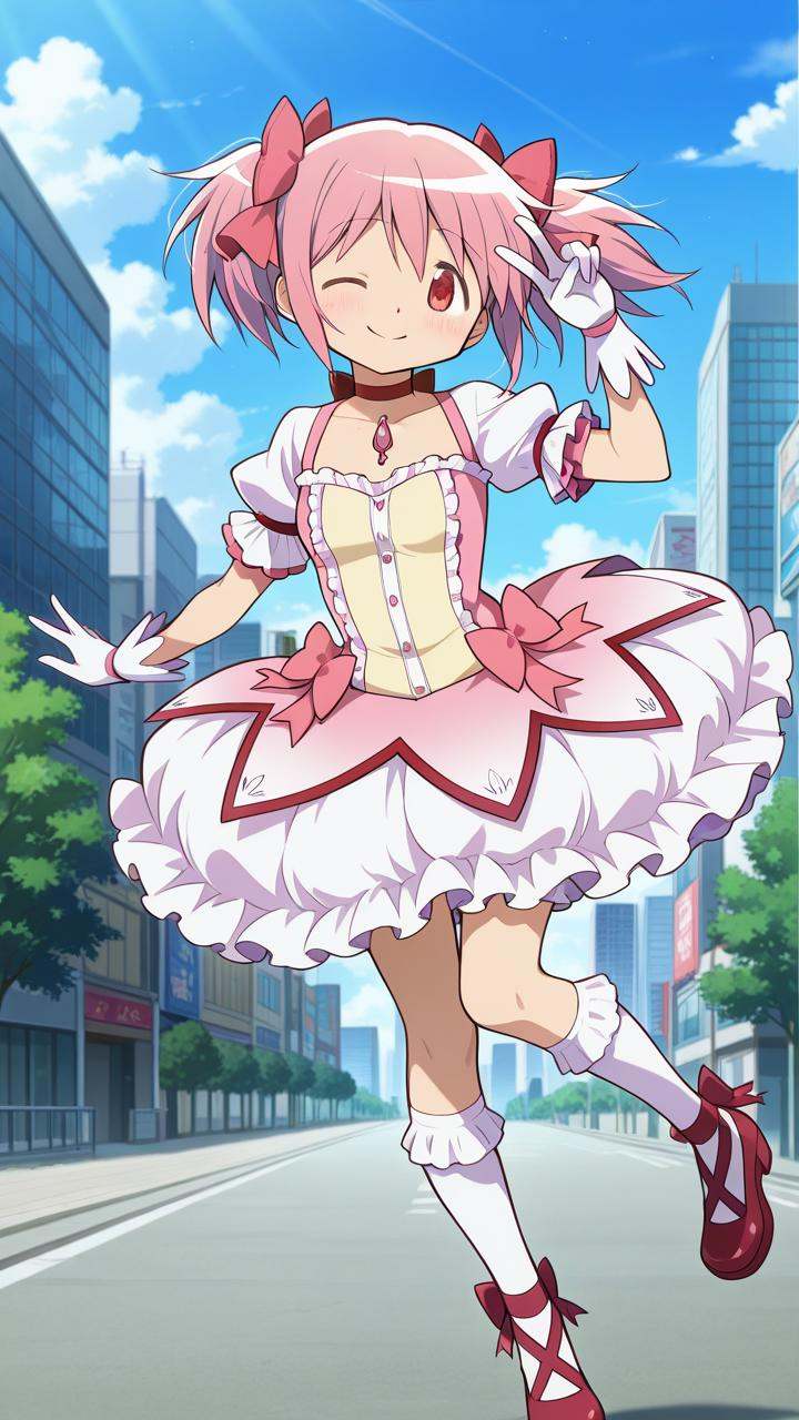 smile,  cute pose,  dynamic pose on Tensor.Art