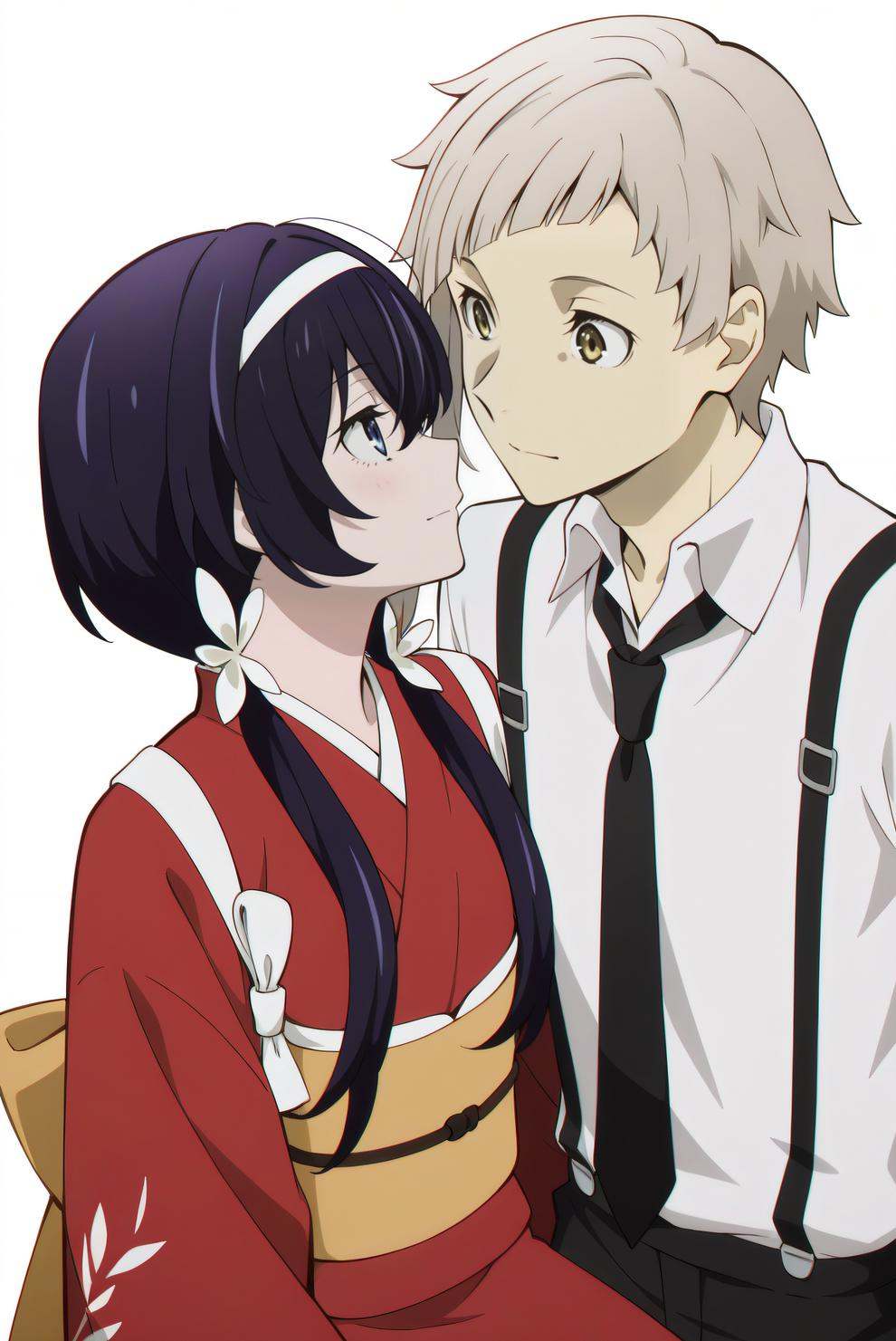 nakajima atsushi,  1boy,  shirt on Tensor.Art