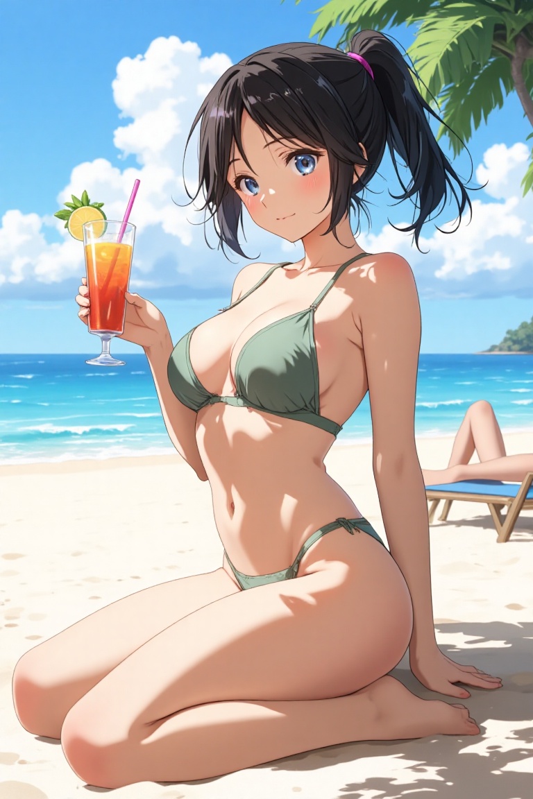 nozomi kasaki,  kasaki nozomi,  long hair on Tensor.Art