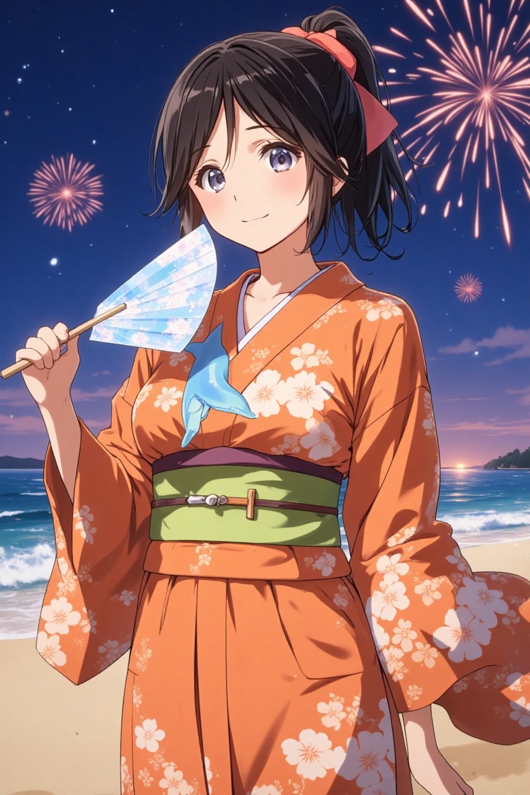 nozomi kasaki,  kasaki nozomi,  long hair on Tensor.Art