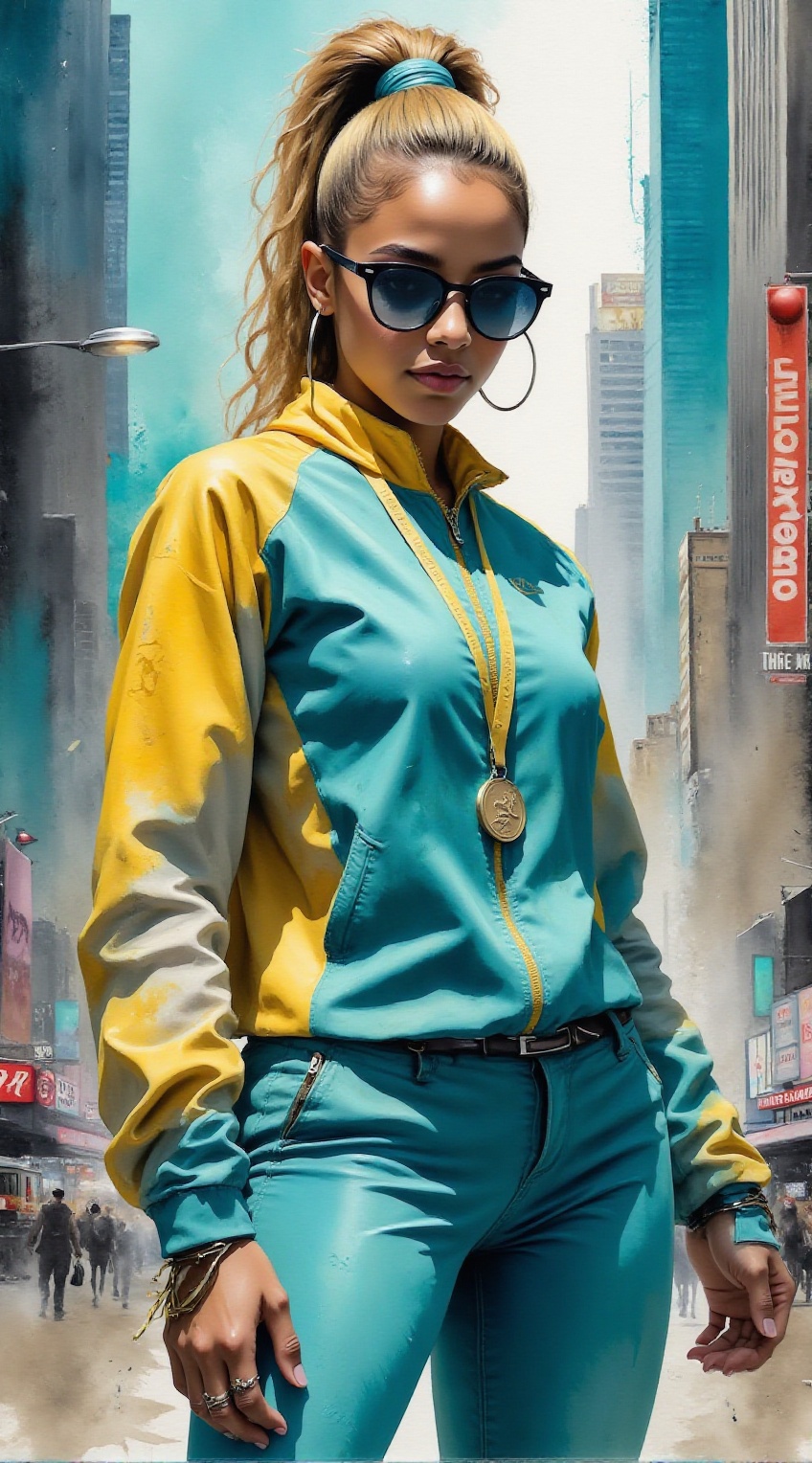 Zendaya,  a young beautiful girl,  20yo on Tensor.Art
