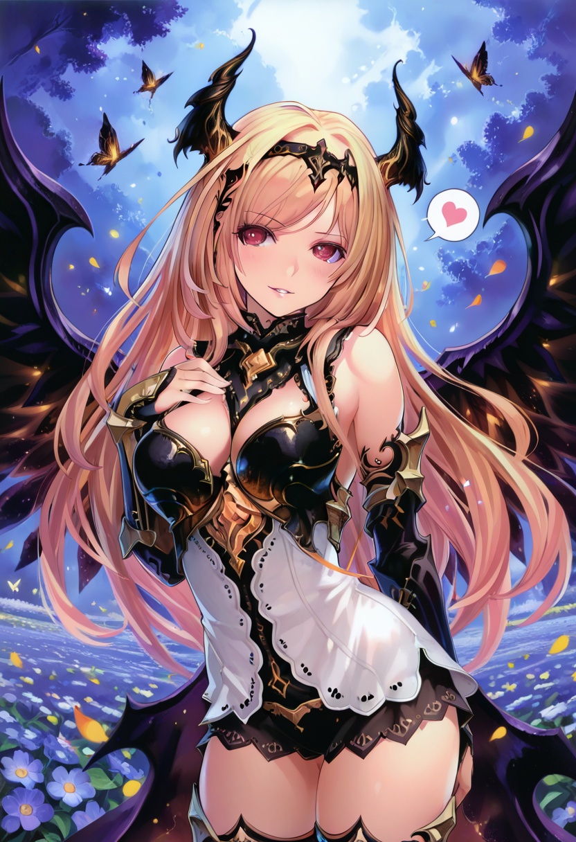 dark angel olivia,  blonde long hair,  red eyes on Tensor.Art