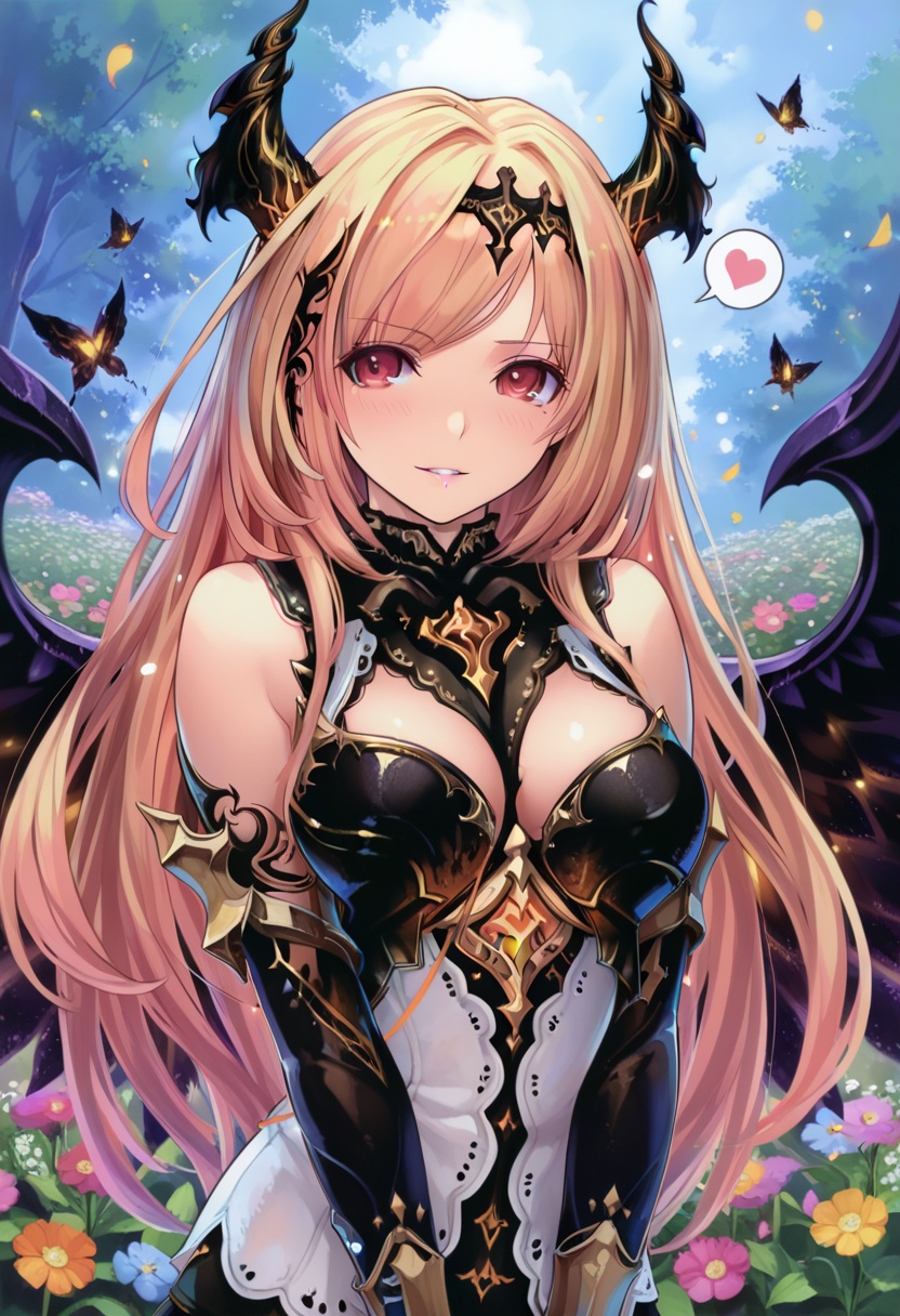 dark angel olivia,  blonde long hair,  red eyes on Tensor.Art