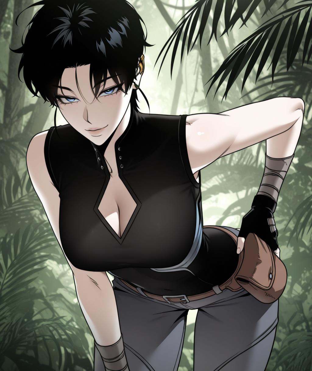 1girl,  kang hans00,  blue eyes on Tensor.Art