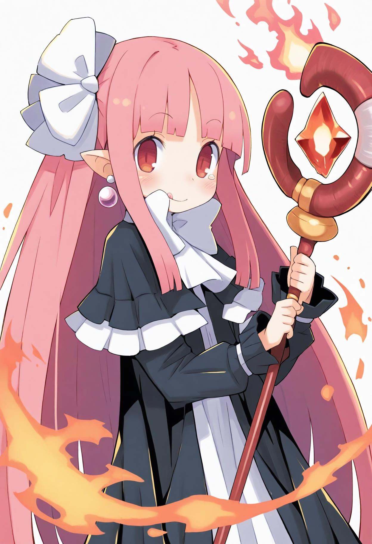 1girl,  mage \(disgaea\),  harada takehito on Tensor.Art