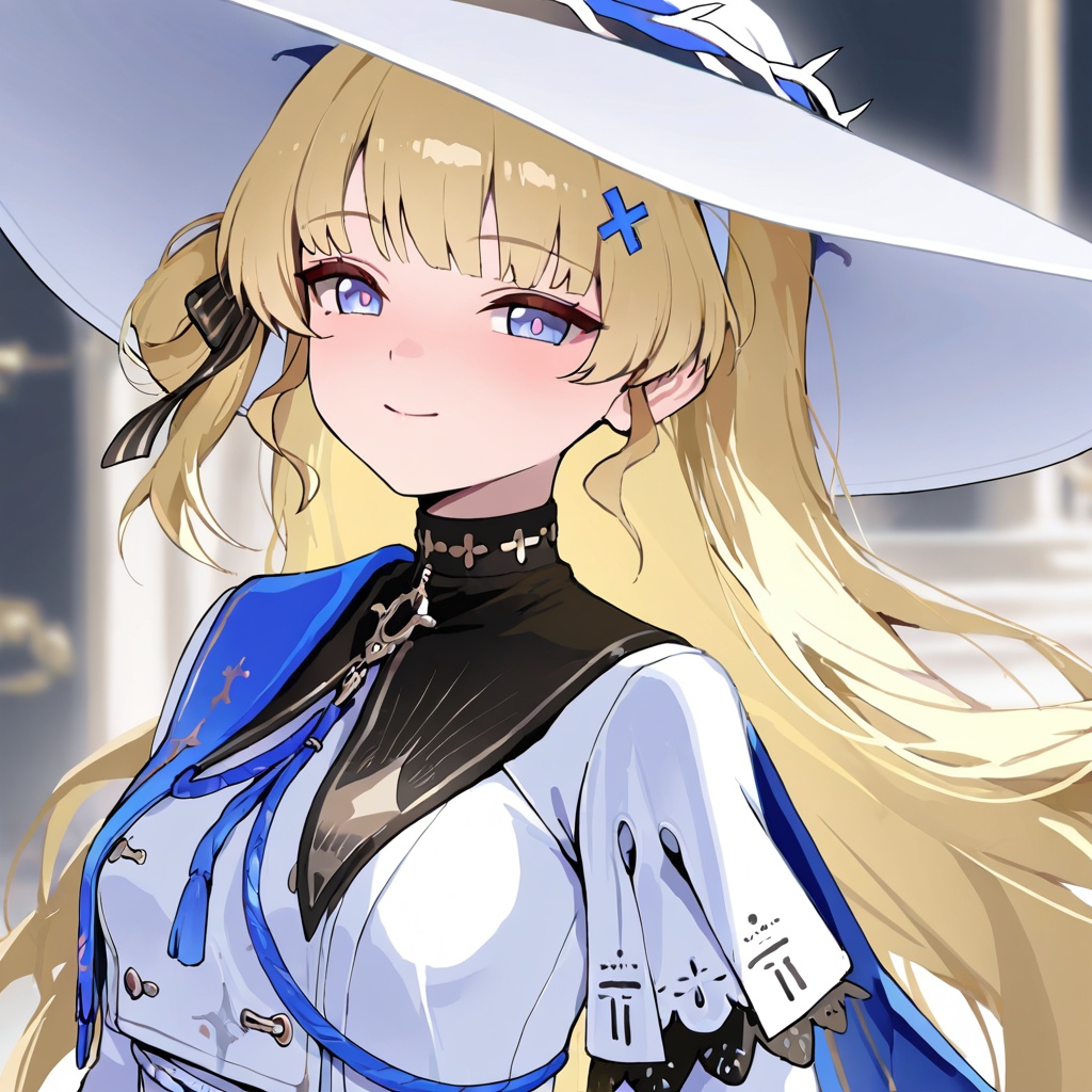 Phoebe (Wuthering Waves),  blonde hair,  long hair on Tensor.Art