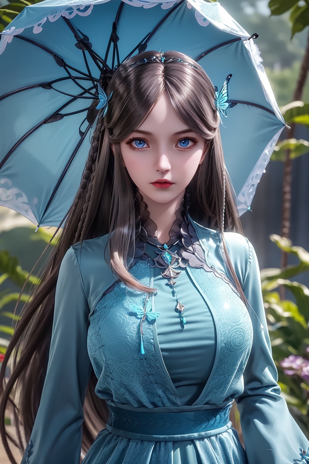 1girl,  solo,  long hair on Tensor.Art