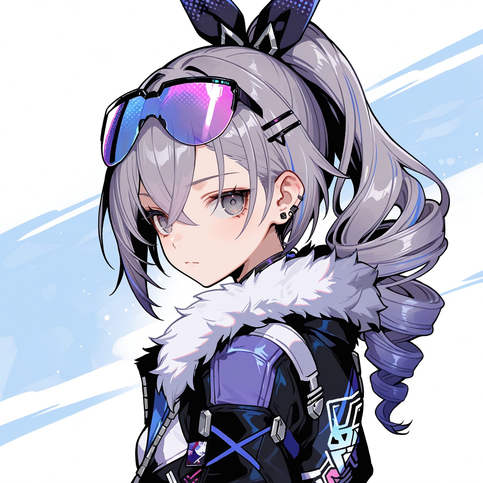 1girl,  silver wolf \(honkai: star rail\),  honkai: star rail on Tensor.Art