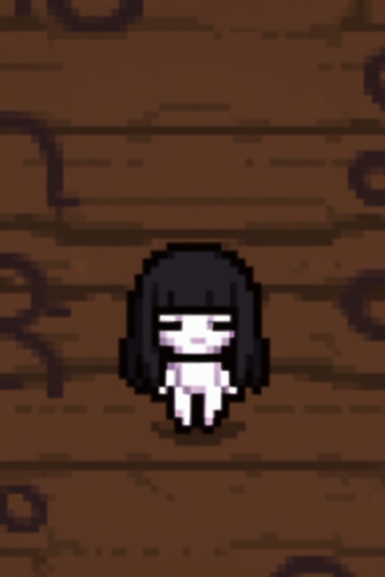 pixel art,  1girl,  mei \(the binding of isaac\) on Tensor.Art