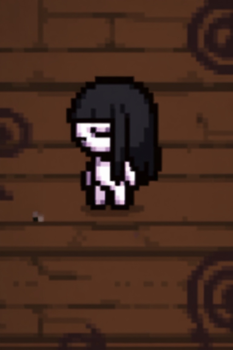 pixel art,  1girl,  mei \(the binding of isaac\) on Tensor.Art