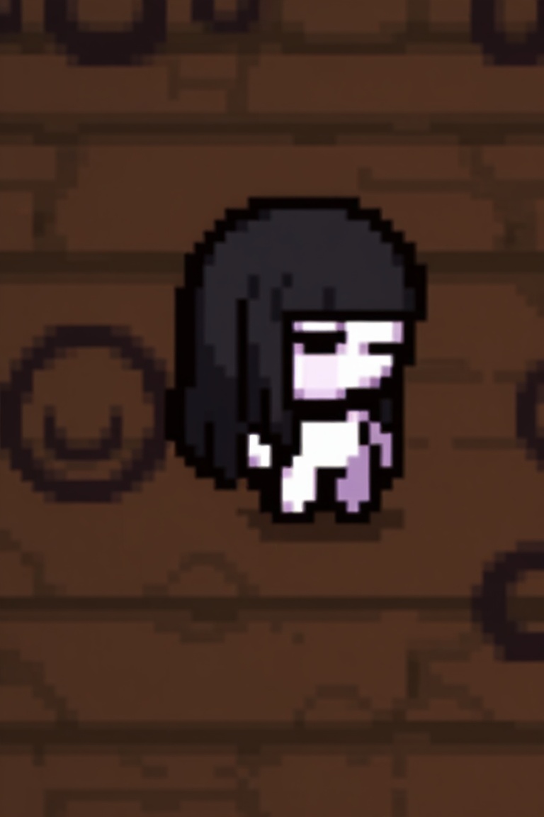 pixel art,  1girl,  mei \(the binding of isaac\) on Tensor.Art