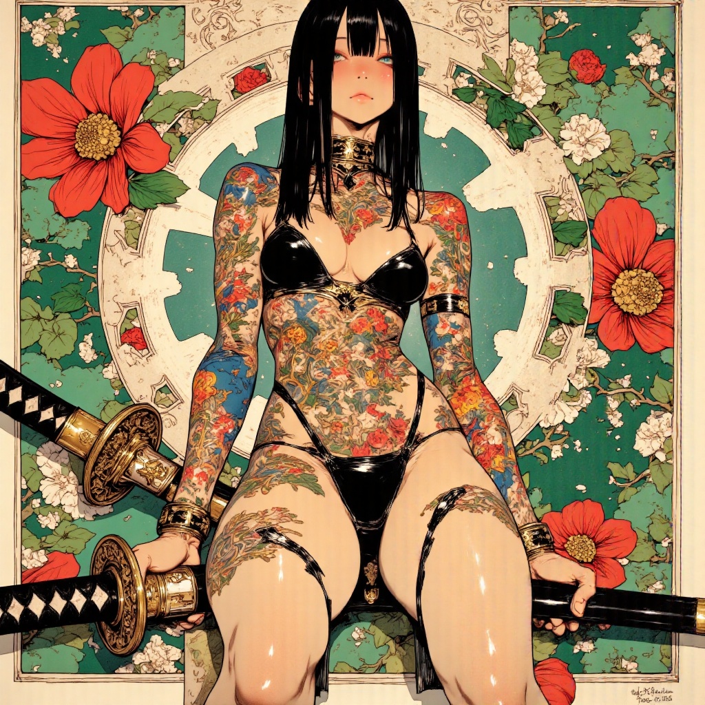 Japanese Culture Style,  Neo Photorealistic Art,  Emotional Photos on Tensor.Art