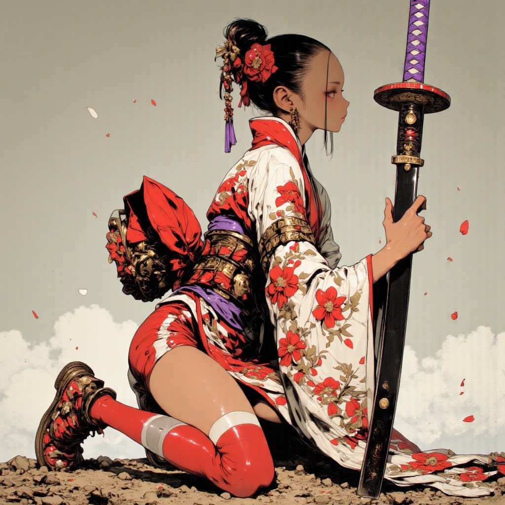 Japanese Culture Style,  Neo Photorealistic Art,  Emotional Photos on Tensor.Art