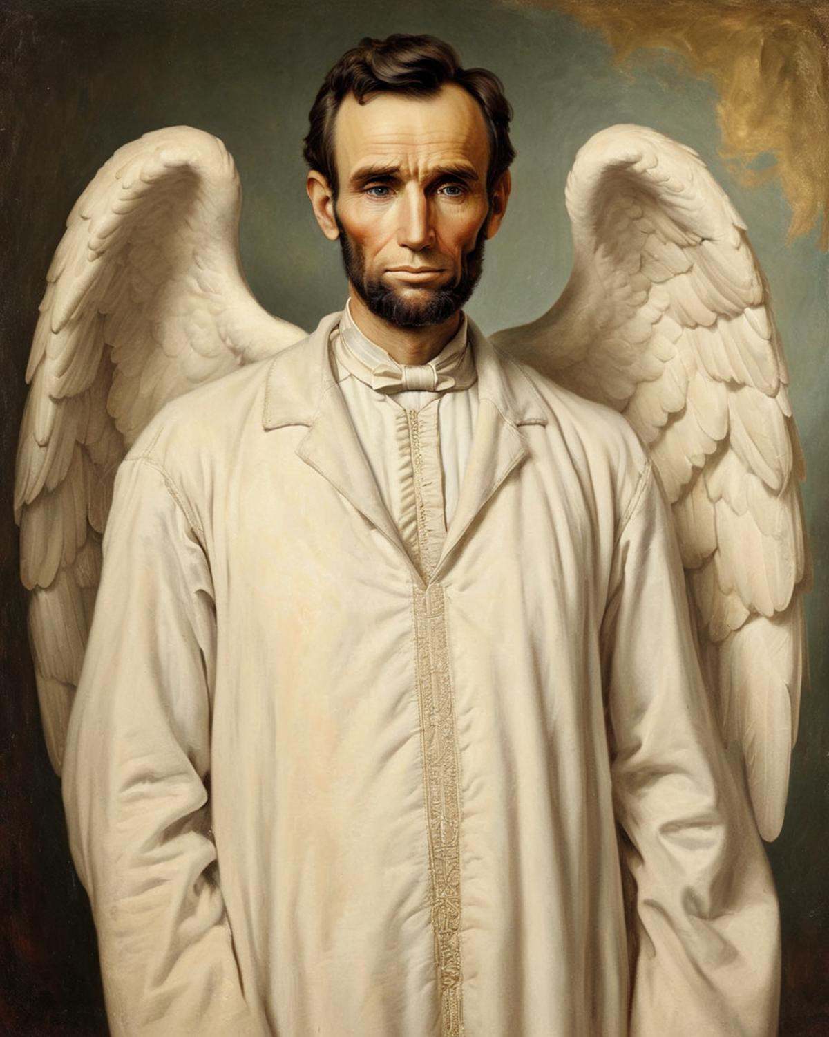 1920'S Angelic muscular Abraham Lincoln,  jlby-xl on Tensor.Art