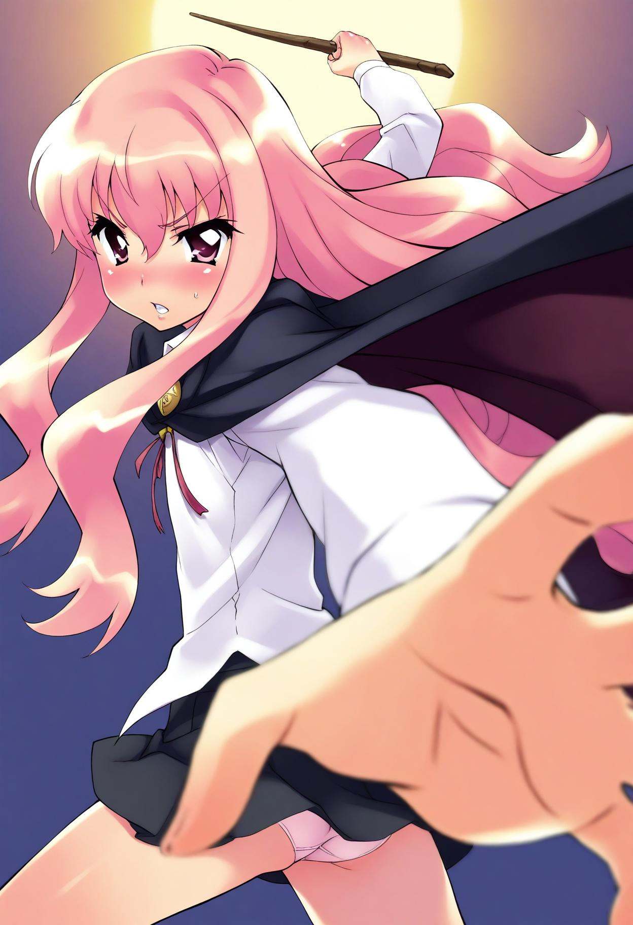 1girl,  louise francoise le blanc de la valliere,  zero no tsukaima on Tensor.Art