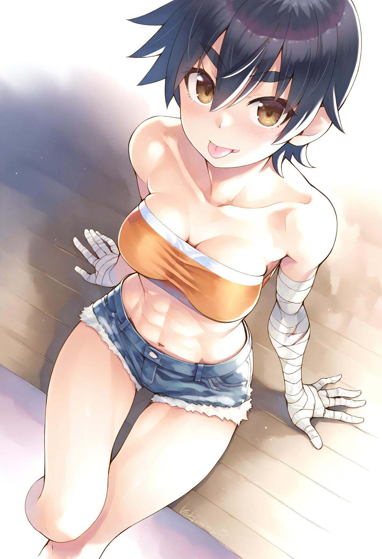 1girl,  kanbaru suruga,  monogatari \(series\) on Tensor.Art
