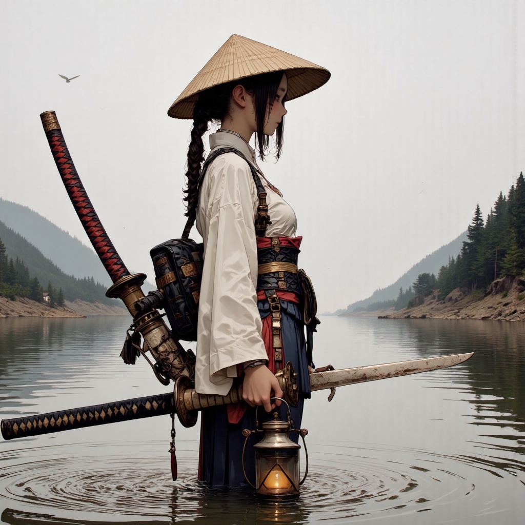 Japanese Culture Style,  Neo Photorealistic Art,  Emotional Photos on Tensor.Art