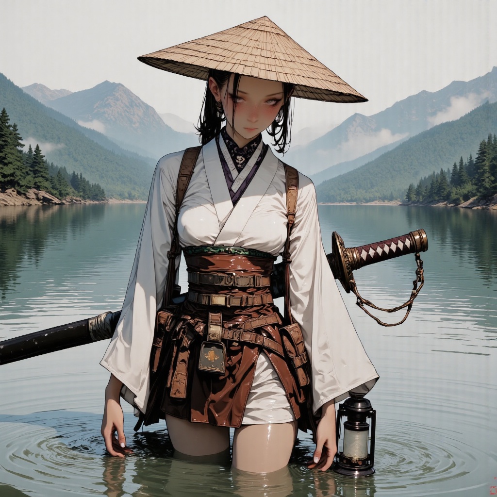 Japanese Culture Style,  Neo Photorealistic Art,  Emotional Photos on Tensor.Art