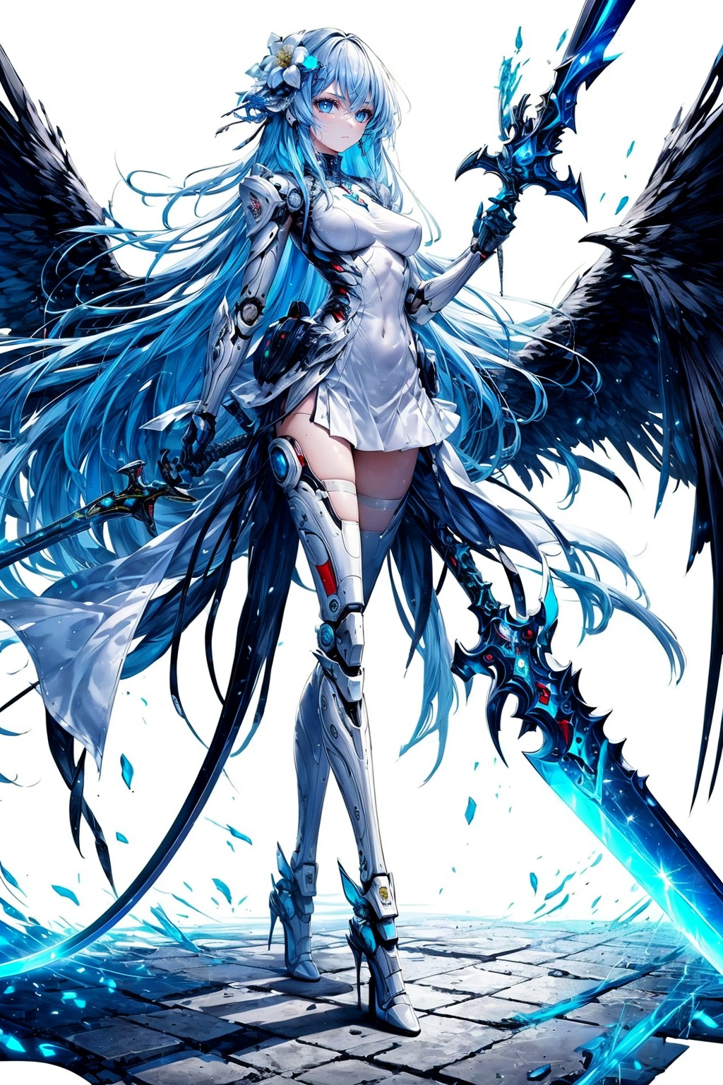1girl,  solo,  long hair on Tensor.Art