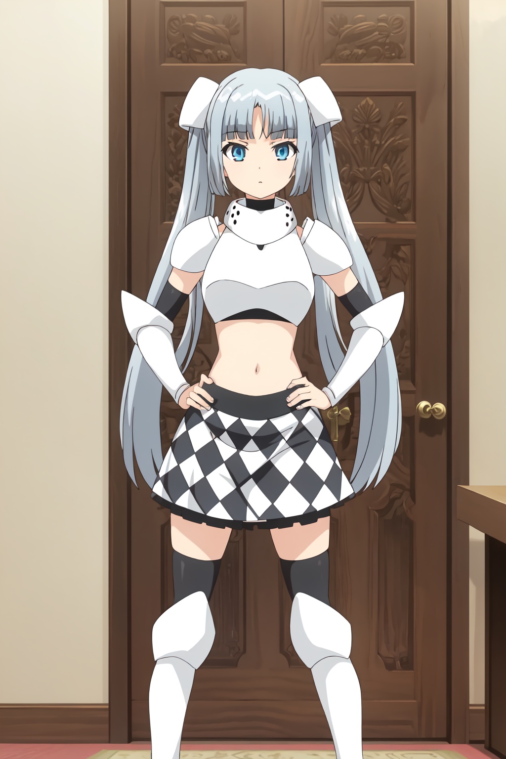 Miss Monochrome (8k,  HD),  1girl on Tensor.Art
