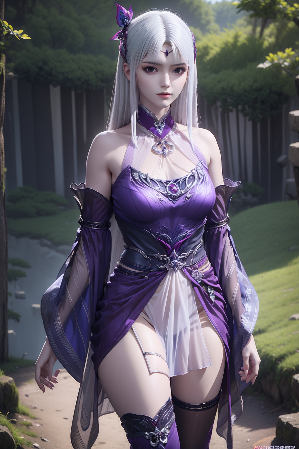 1girl,  solo,  long hair on Tensor.Art