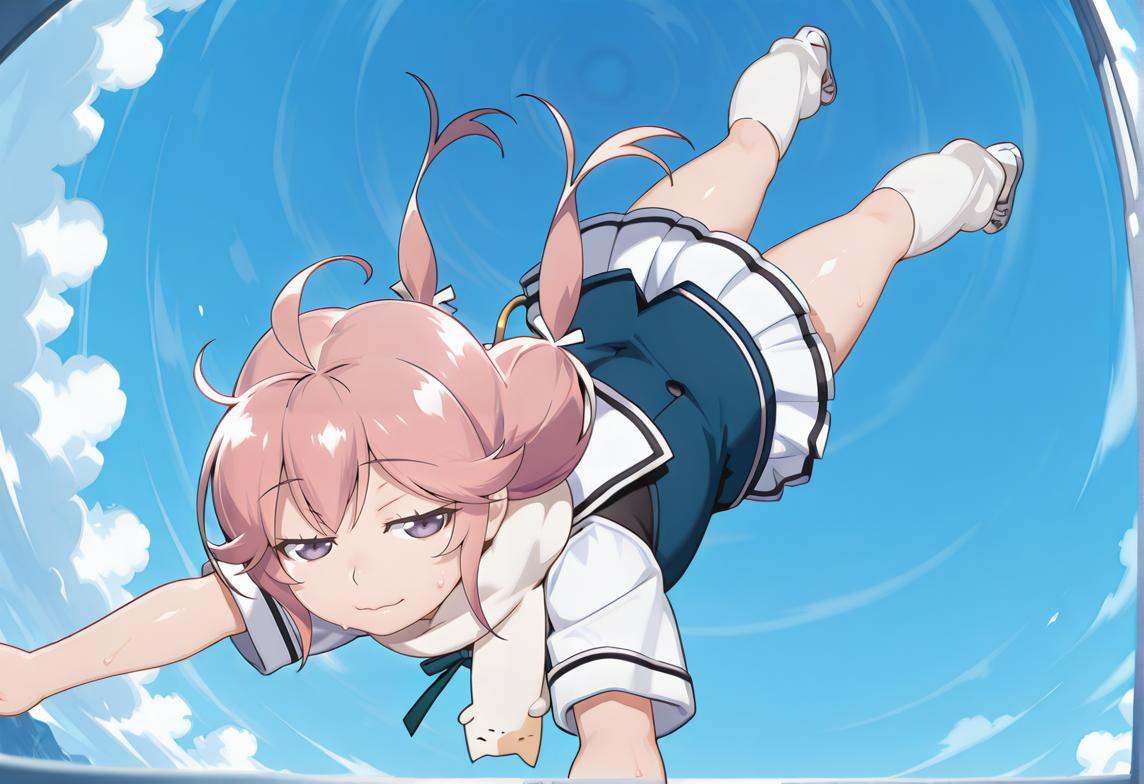 ikoma,  Pink hair,  ahoge on Tensor.Art