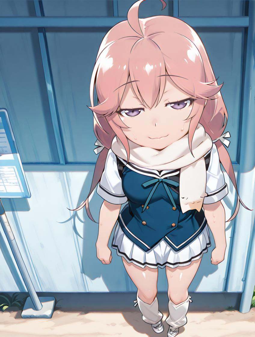 ikoma,  Pink hair,  ahoge on Tensor.Art