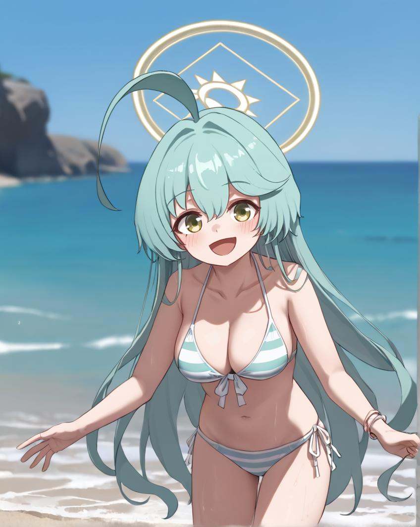 yume,  looking at viewer,  happy on Tensor.Art