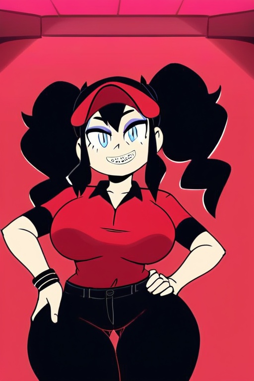 Pizza Thot Tips,  1 girl,  blue eyes on Tensor.Art