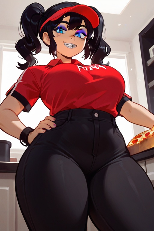 Pizza Thot Tips,  score_9,  score_8_up on Tensor.Art