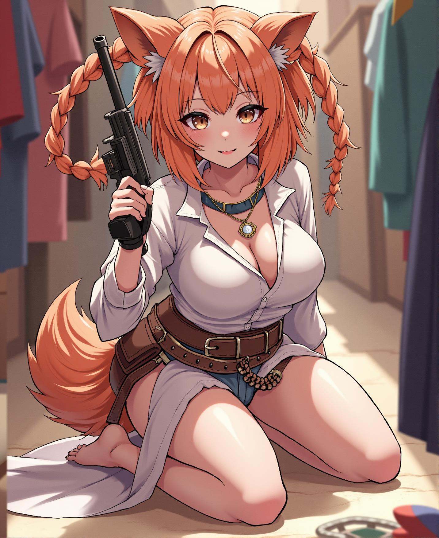 Positive prompt:This is a colored,  inked manga cover art of 1girl,  cute on Tensor.Art