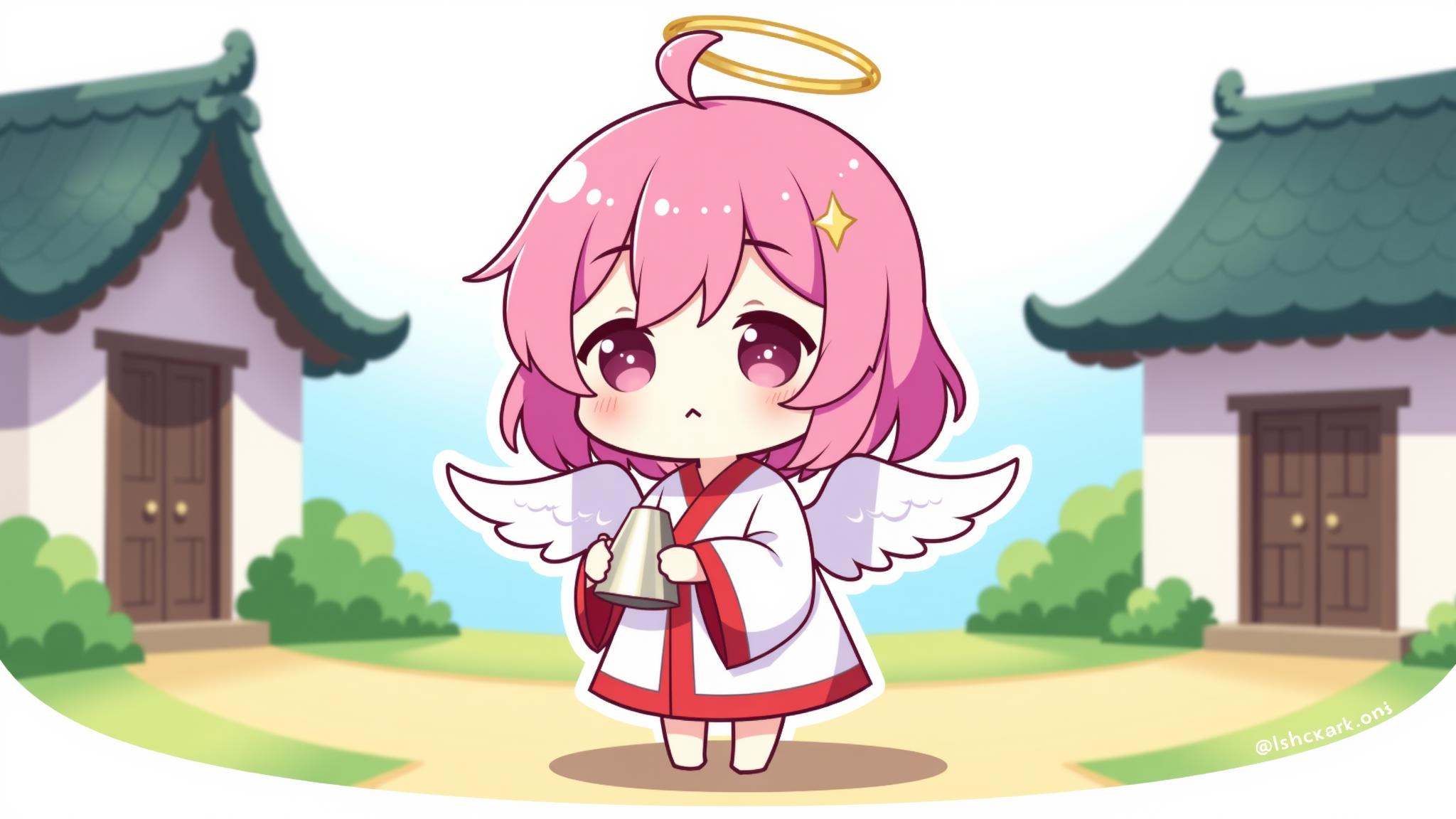 Positive prompt:This is a kawaii sticker of 1girl,  kawaii,  woman on Tensor.Art