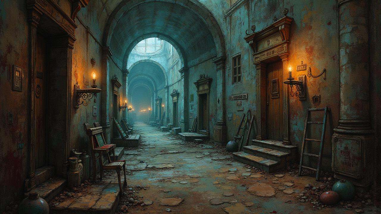 Positive prompt:surreal digital painting,  palette knife painting,  paranormal romance on Tensor.Art