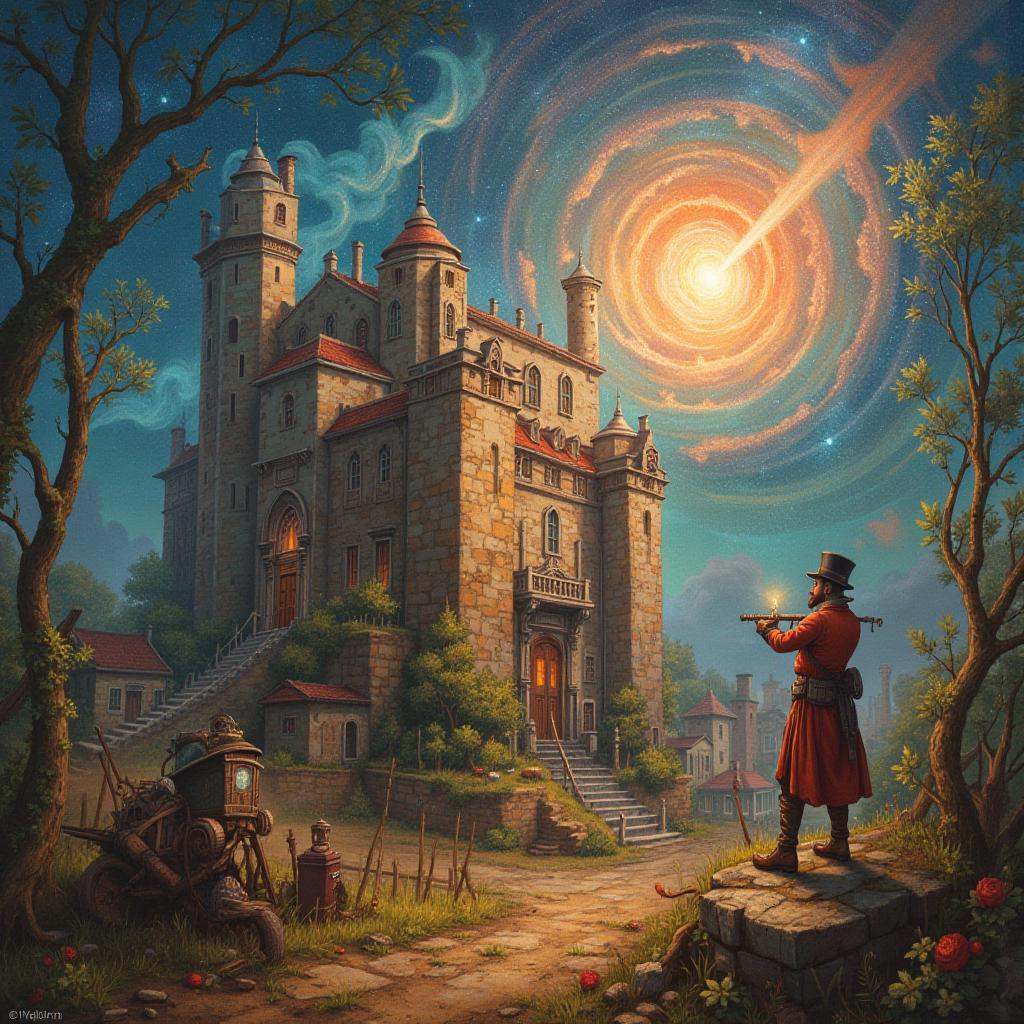 Positive prompt: digital painting,  __esfv/ground__,  revolutionary war era edwardian Astronomic on Tensor.Art