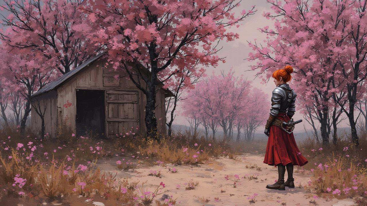 Positive prompt:anime style impressionist digital painting,  ink and washs,  muted mediumvioletred color scheme on Tensor.Art