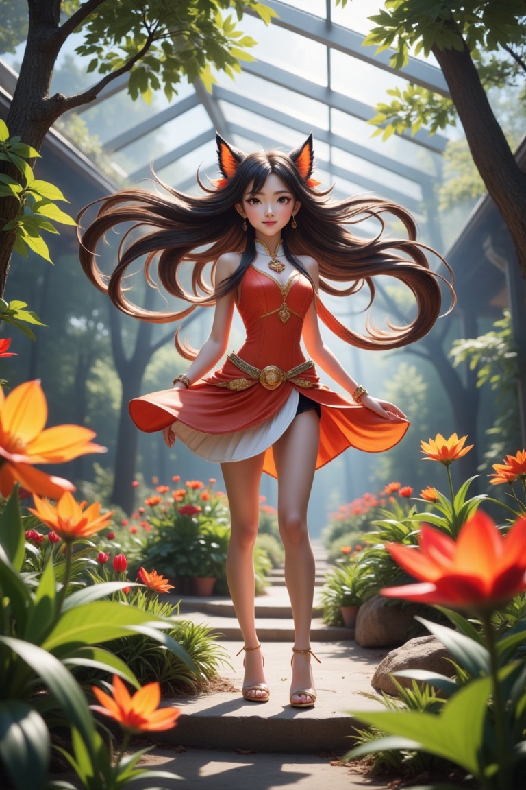 1girl,  full body,  a beautiful Japanese girl and plump figure on Tensor.Art